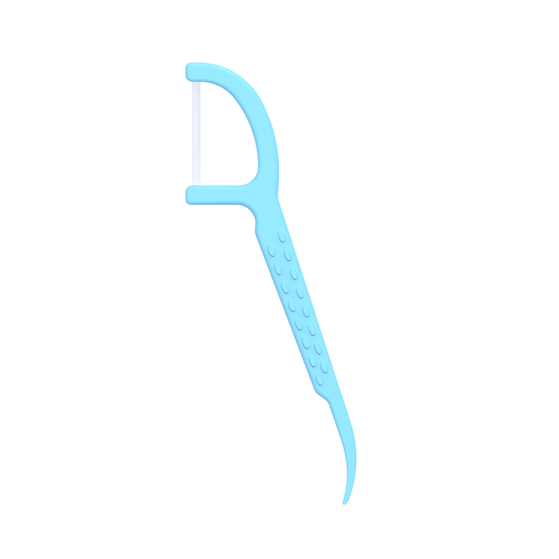 ISO Approved Mint Flavor Dental Floss Pick ABS Plastic Toothpick With Dental Floss ISO Approved Mint Flavor Dental Floss Pick ABS Plastic Toothpick With Dental Floss