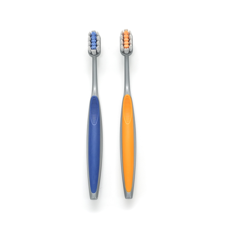 PP/TPE Crescent Moon Handle Ultra-fine Soft PBT Bristle Adult Deep Cleaning Toothbrush PP/TPE Crescent Moon Handle Ultra-fine Soft PBT Bristle Adult Deep Cleaning Toothbrush