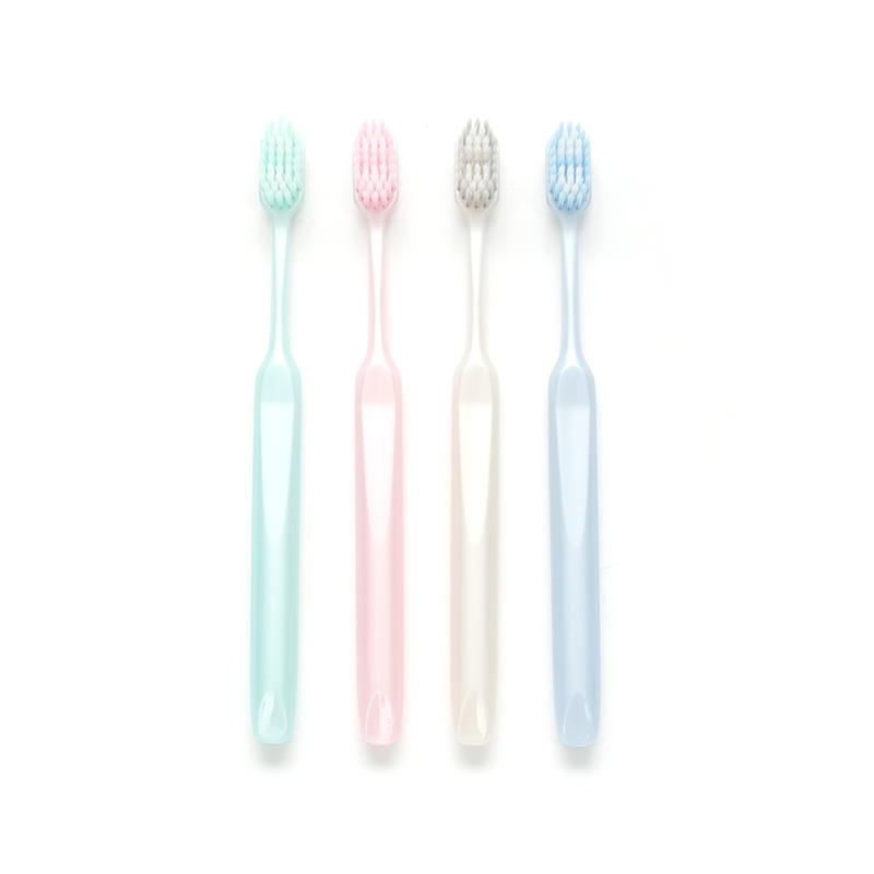 PP Handle Ultra-fine Soft PBT Sharpened Bristle Adult Deep Cleaning Meet USA Standards Elegant Color Toothbrush PP Handle Ultra-fine Soft PBT Sharpened Bristle Adult Deep Cleaning Meet USA Standards Elegant Color Toothbrush