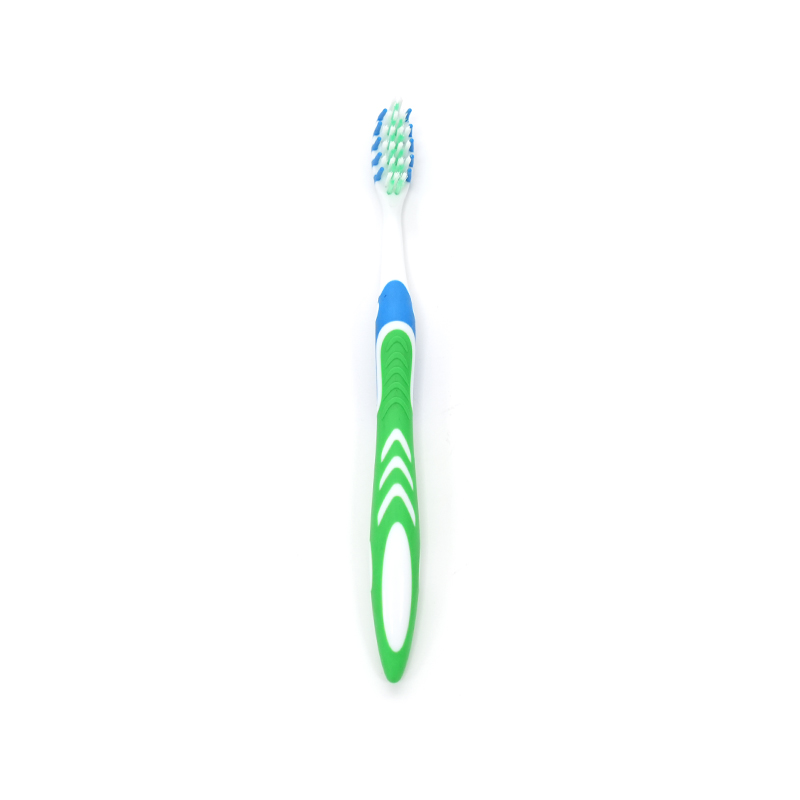 PP/TPE Handle Ultra-fine Soft PBT+Silicone Massage Bristle USA Style 3 Color Adult Deep Cleaning Toothbrush PP/TPE Handle Ultra-fine Soft PBT+Silicone Massage Bristle USA Style 3 Color Adult Deep Cleaning Toothbrush