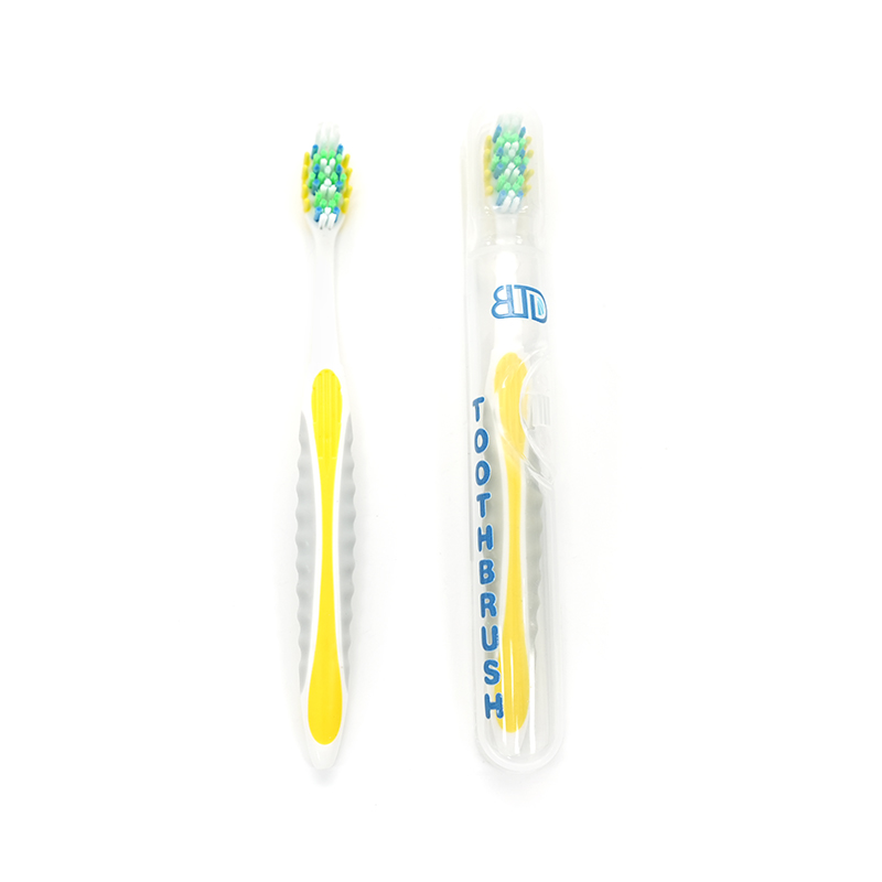 PP/TPE Handle Soft PBT+Silicone Massage Bristle 2 Color Adult Deep Cleaning Toothbrush PP/TPE Handle Soft PBT+Silicone Massage Bristle 2 Color Adult Deep Cleaning Toothbrush